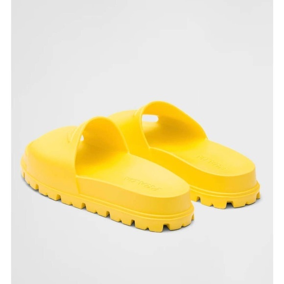 Prada logo slide sandal main image 8